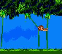 une photo d'Ã©cran de Tarzan sur Nintendo Game Boy Color